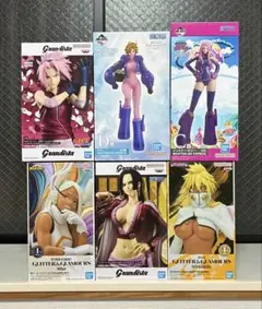 【人気アニメ フィギュア6種6体セット】 @____@