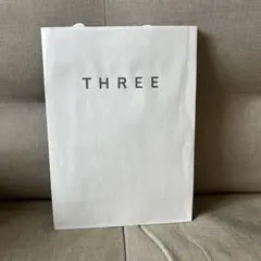 THREE スリー　ショップ袋 ショッパー 紙袋 ホワイトのサムネイル