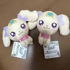 映画プリキュアオールスターズF コロっとまんまる プリフェイスぬいぐるみ 2種
