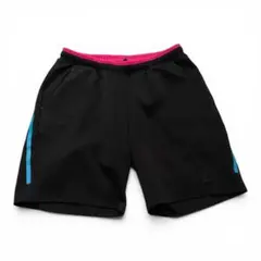 adidas ビッグロゴ レディース ジャージ ハーフパンツ ブラック Mのサムネイル