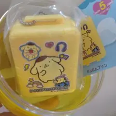 サンリオキャラクターズミニキャリーケースチャーム　ポムポムプリン　ガチャガチャ
