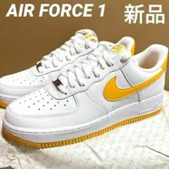 NIKE AIR FORCE 1 ホワイトイエロー 新品　28.5