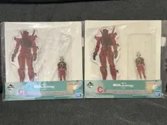 ガンダム 一番くじ ジークアクス C賞 シャア&赤いガンダム
