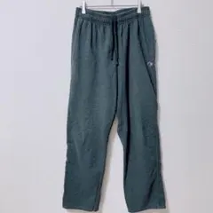 チャンピオン スウェット ストレート 無地 L 灰色 裏起毛 リラックス