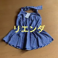 お買い得‼️新品未使用タグ付きのボーダーホルダーネックキャミソール❣️のサムネイル