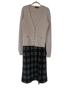 全身コーデセット　カーディガン&スカート　秋、冬　人気　まとめ売り　9号