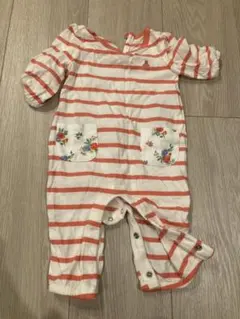 baby GAP ストライプロンパース 0-3ヶ月