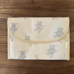 【早い者勝ち】ジェラートピケ ぬいぐるみモチーフ 母子手帳ケース　Lサイズ