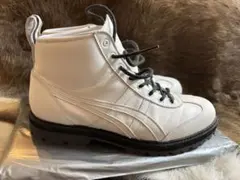 美品Onitsuka Tiger ホワイト ハイカットスニーカー 27cm