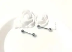 サージカルステンレス ピアス(両耳用)