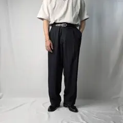 JOHNHOLDENジョンホールデン ツートーン ストライプ ワイドスラックス