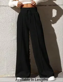 SHEIN ブラック スウェットパンツ　 プラスサイズ　大きいサイズ