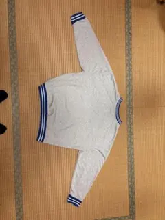 MISHIGAN プリント グレー トレーナー