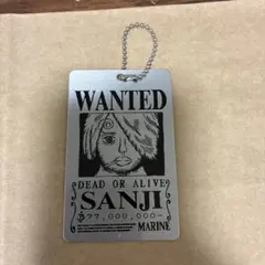 ワンピース　サンジのメタルプレート
