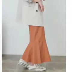 ストレッチハイウエストマーメイドスカート　センスオブプレイス