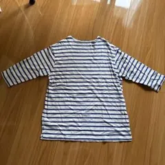 BEAMS BOY ストライプ 長袖ロング丈シャツ