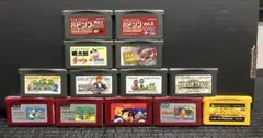 ゲームボーイアドバンスカセット 13本まとめ売り