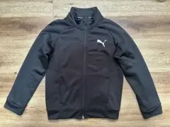 PUMA ブラック ジップアップジャケット