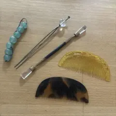 かんざし・髪飾り 5点セット