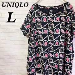 ユニクロ　サンリオグラフィックTシャツ　キティちゃん　マイメロ　ゆったり