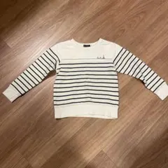 BeBe ストライプ 長袖カットソー 120