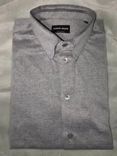 GIORGIO ARMANI グレー ドレスシャツ 長袖