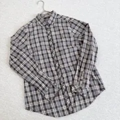 サブロク　チェックシャツ　Mサイズ　綿100%定番　薄手　春夏のサムネイル