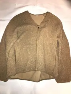 ボアフリースVネックフルジップカーディガン長袖