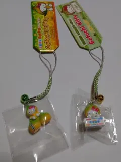 キティ　淡路島限定　たまねぎバージョン　２種類　　根付