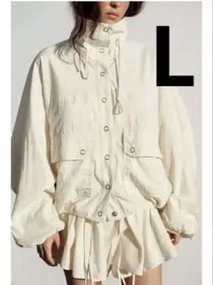 ZARA ナイロンポケットジャケット Mサイズ 完売品 - メルカリ