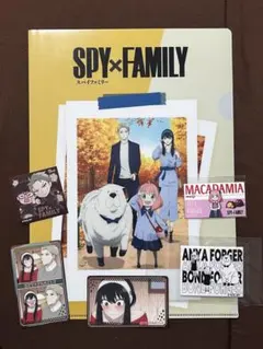 SPY×FAMILY クリアファイル カード マグネットシート 星たべよシール