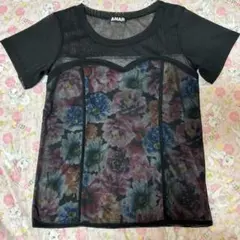 ANAP☆アナップ☆花柄シースルートップスのサムネイル