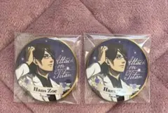 進撃の巨人 カラオケの鉄人 缶バッジ ハンジ