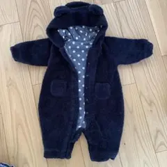 COMME CA ISM ネイビー ロンパース　50〜70 新生児〜