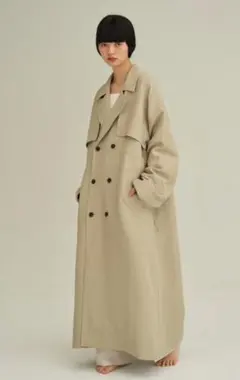 【ENOF】【enof long coat】オーバーサイズ　トレンチコート