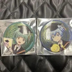 暗殺教室 10周年記念 ツリービレッジ ゴールドメタリック缶バッジ