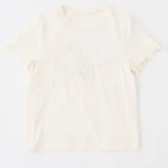 NICE CLAUP イニシャルビッグロゴ刺繍Tシャツ