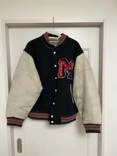 スタジャン レザー m