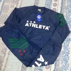 【新品】ATHLETA アスレタ ピステ 上下セットアップ ネイビー　サイズS