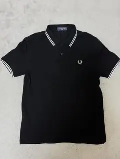 FRED PERRY ブラックポロシャツ Mサイズ フレッドペリー ポロシャツ
