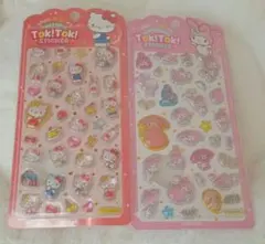 【匿名配送】ハローキティ マイメロディ シール　2シートセット　正規品