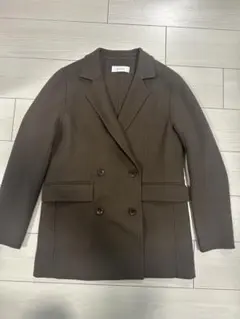 SOUAIRE 左近鈴乃プロデュース ダブルジャケット ブラウン クリーニング済