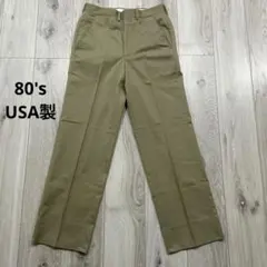 80s USA製 ブルックスブラザーズ チノトラウザー チノパン スラックスのサムネイル