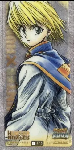 HUNTER×HUNTER 旧2003 ジャンプフェア クリアしおり 非売品 HUNTER×HUNTER ハンターハンター ジャンプフェア アニメイト 2003 特典