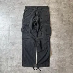 Carhartt WIP リップストップ カーゴパンツ ブラック