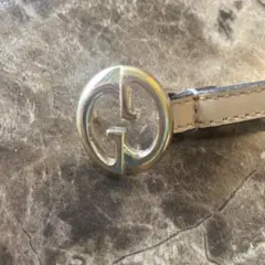 サマーセールGUCCI インターロッキングG ベルト　ベージュのサムネイル