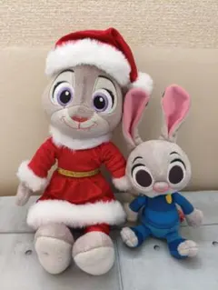 6/3/28　ディズニー　ズートピア　ジュディ　ニック　 ぬいぐるみ