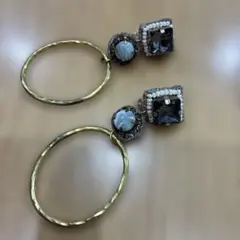 mayglobe メイグローブ ストーン イヤリング タッセルのサムネイル