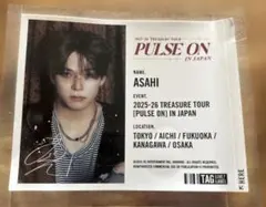 TREASURE アサヒ ASAHI オリジナルラベル缶 サイン入り※難あり - メルカリ