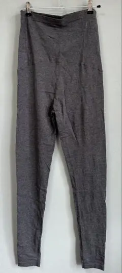 グレー マタニティ レギンス